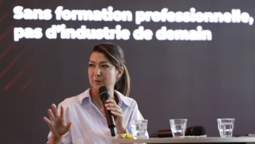 "Parlons Industrie" : "Sans compétences, il n'y aura pas de réindustrialisation", assure la ministre Sabrina Roubache